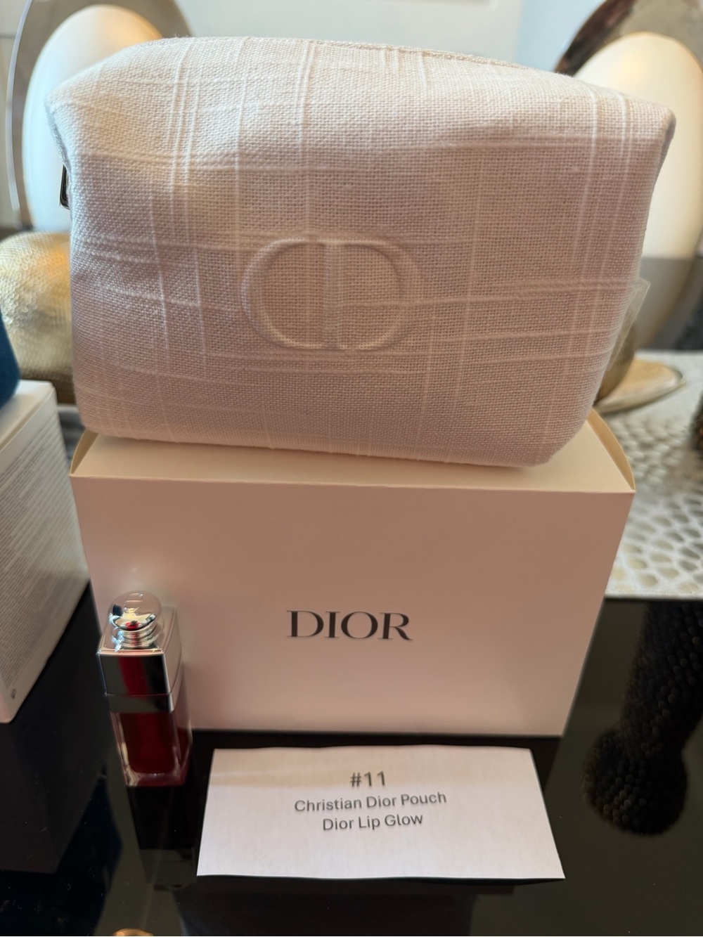 Summer Fun Appreciation Bvlgari Cosmetics Beauty Pouch with Lots of Goodies. - Picture 9 of 11